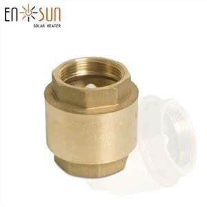 Zonneboiler terugslagklep